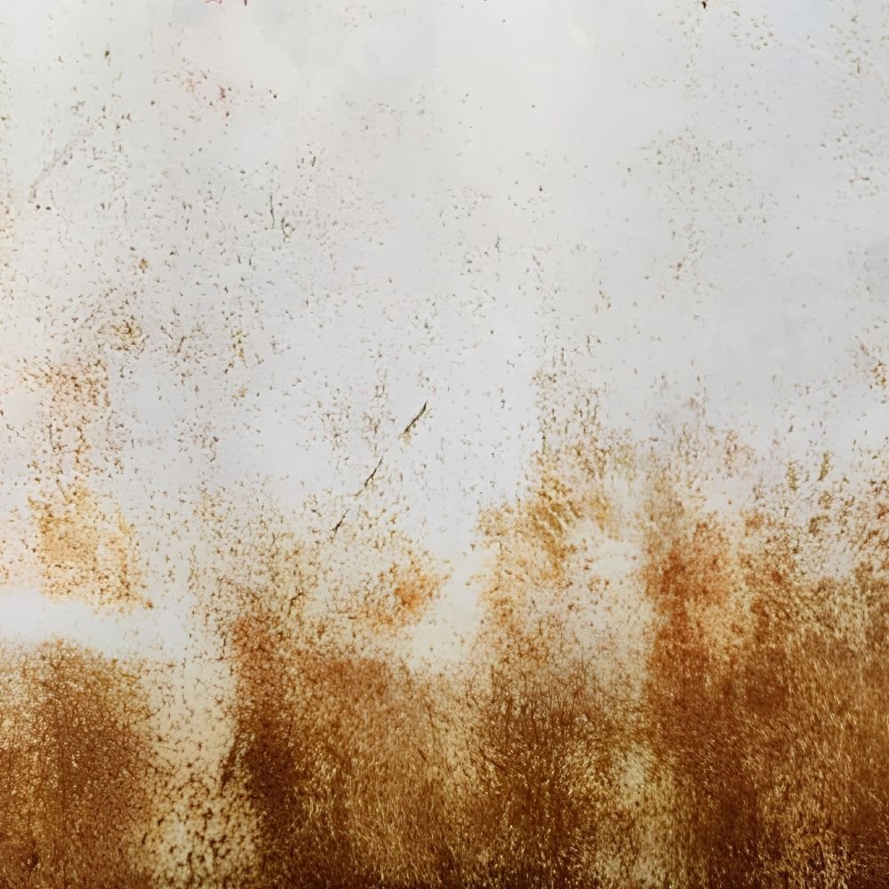 décapage trace de rouille au sol