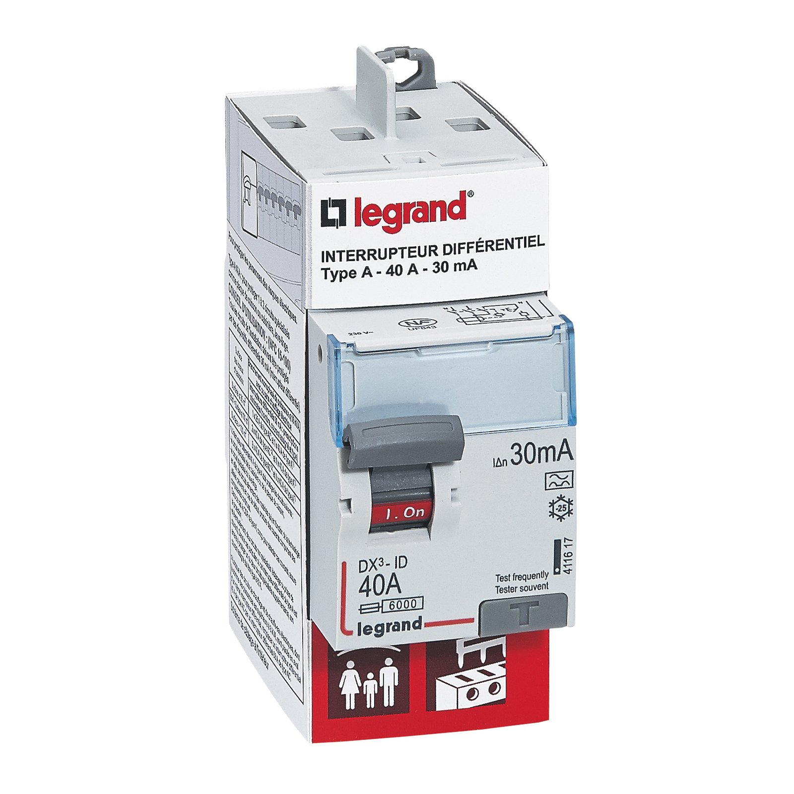 interdifférentiel 30ma 40a type a