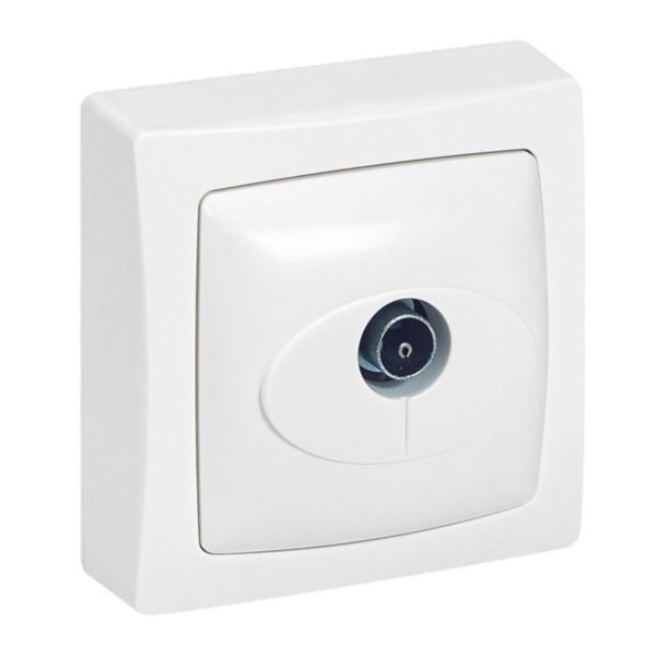 prise tv simple en apparant