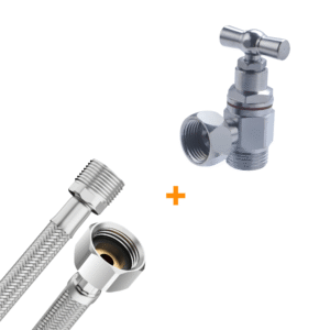 flexible wc + robinet wc