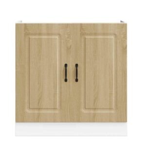 meuble sous evier porte double